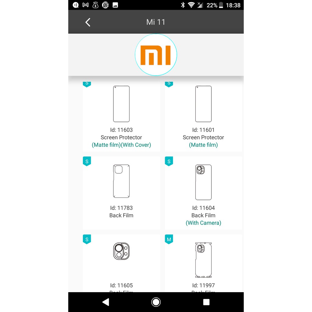 Miếng dán PPF Xiaomi Mi 11 / Xiaomi Mi 11 Lite cao cấp màn hình, mặt lưng