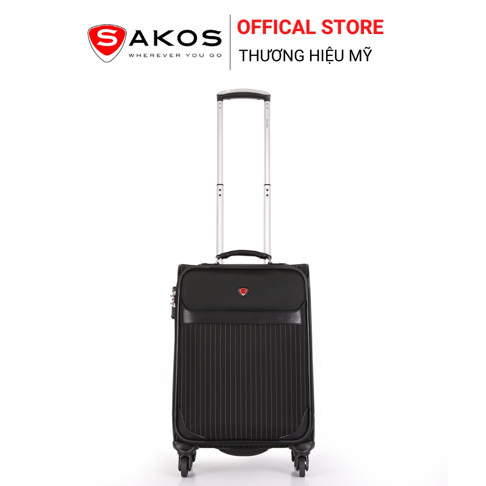 [OUTLET] Vali vải du lịch phối da SAKOS HEMERA