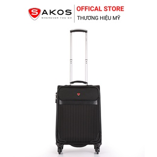 Vali vải du lịch phối da SAKOS HEMERA 5 (Size Cabin 56cm / 20inch TSA)