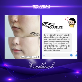 TROIAREUKE - Kem nền dưỡng da Troiareuke BB  H+ Cream 15ml