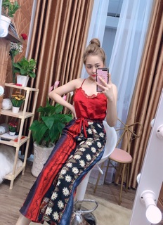 Set 2 dây ren thổ cẩm