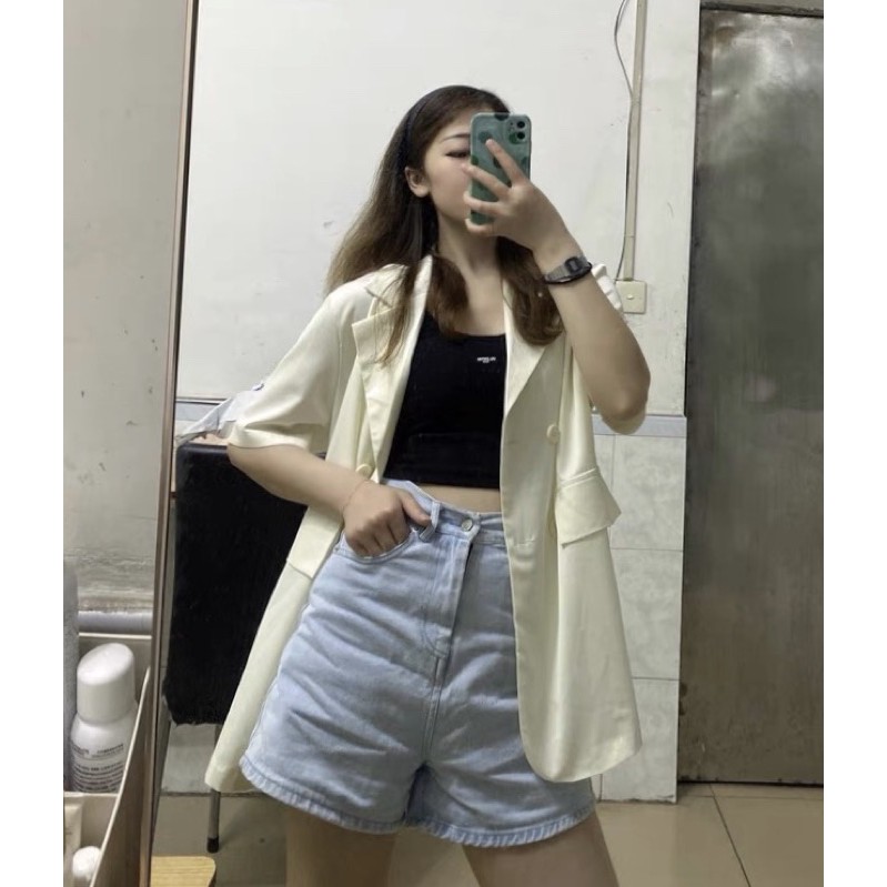 [Hàng order] Áo vest mỏng cộc tay nhiều màu ( ảnh thật) | BigBuy360 - bigbuy360.vn