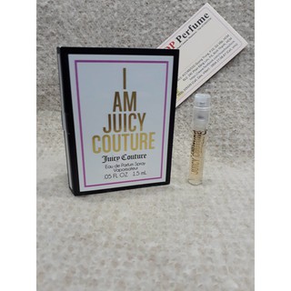 [NƯỚC HOA NỮ] – sample JUICY COUTURE - I Am Juicy Couture edp 1.5ml