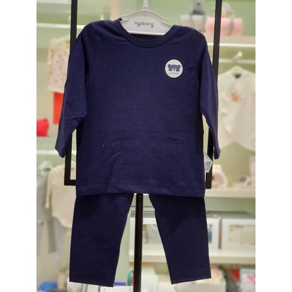 Bộ cotton thun Unifreind nhập Hàn cho bé