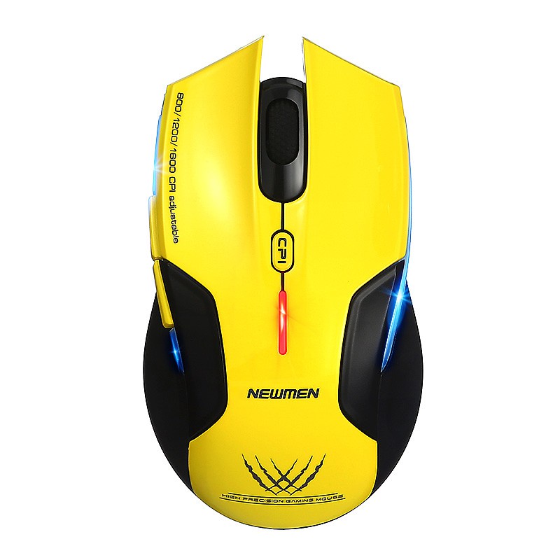 ☒Chuột không dây gaming NEWMEN E500-Y và D500 đa giao thức Hàng Chính Hãng