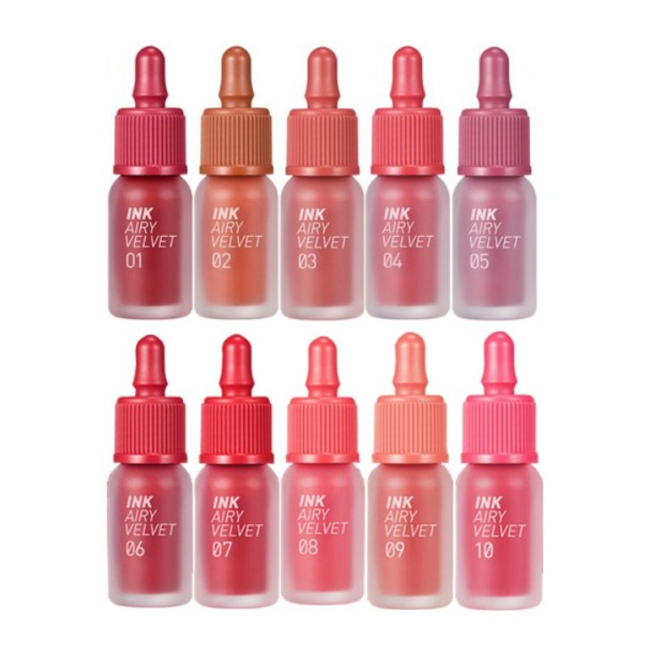 (hàng Mới Về) Son Môi Peripera Airy Chất Nhung Cao Cấp