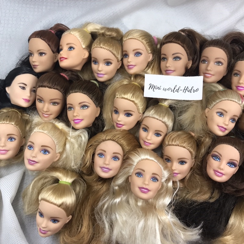 Đầu búp bê Barbie chính hãng. Mã head Barbie