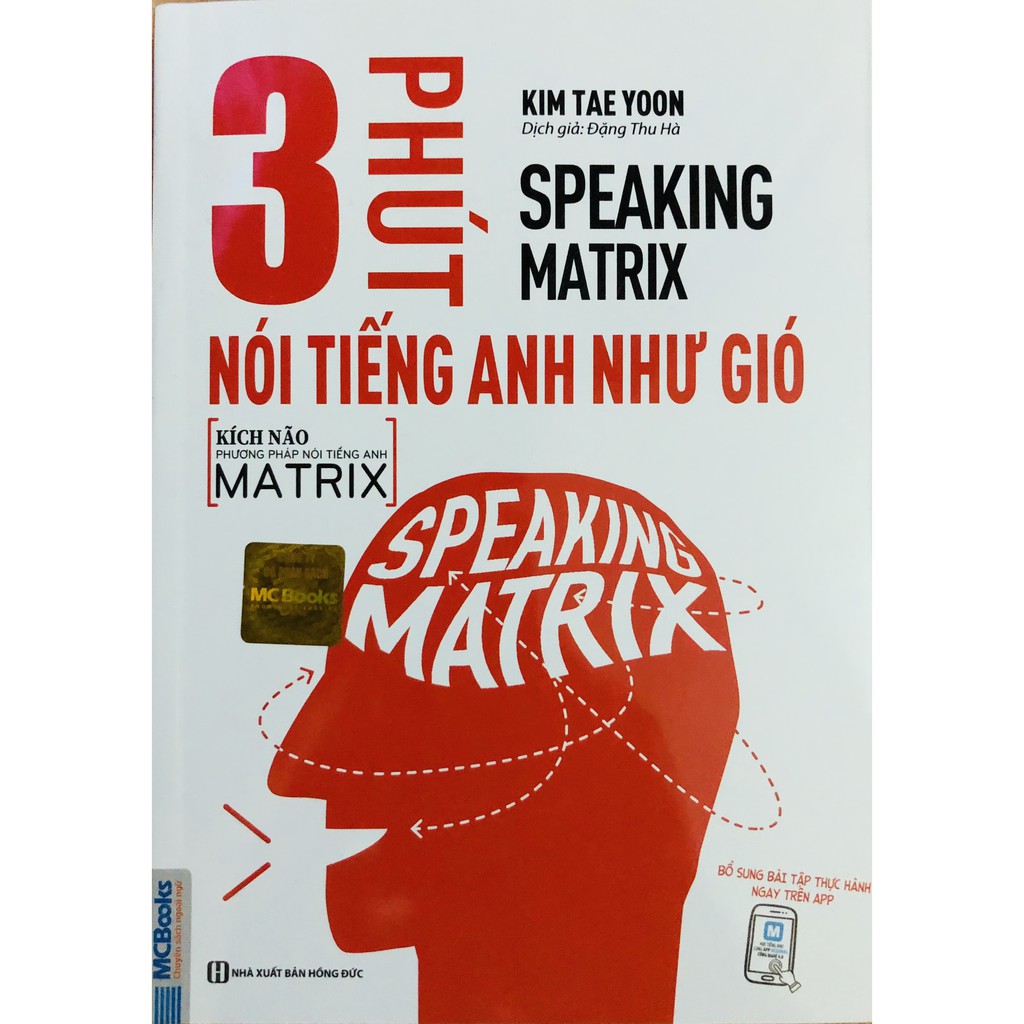 Sách - Speaking Matrix - 3 phút nói tiếng Anh như gió | WebRaoVat - webraovat.net.vn