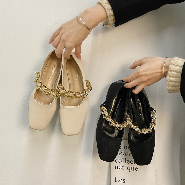 [ Mã 66CBSALE giảm 30K đơn 200K] Giày Cao Gót Mũi Vuông Thiết Kế Thoải Mái Thời Trang Mùa Xuân | BigBuy360 - bigbuy360.vn