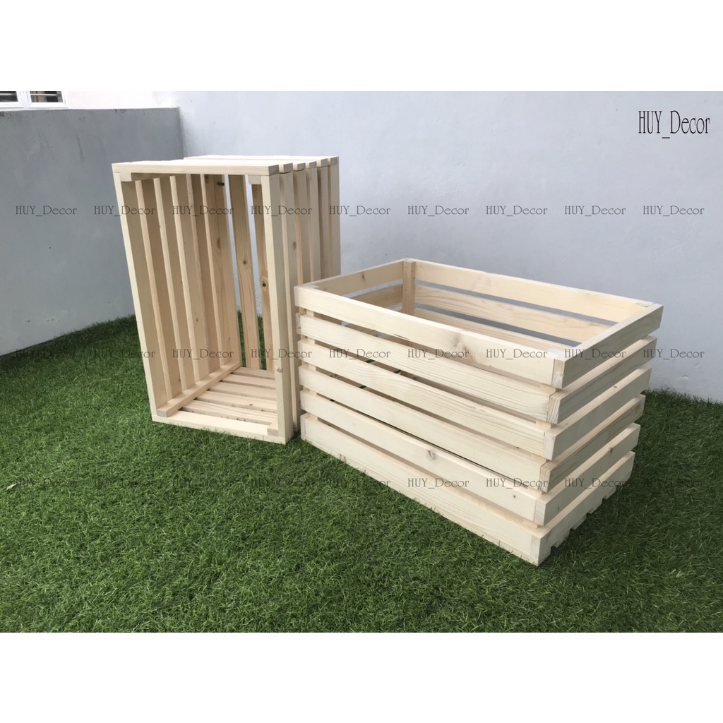 Két gỗ pallet chữ nhật 20x30x50 cm