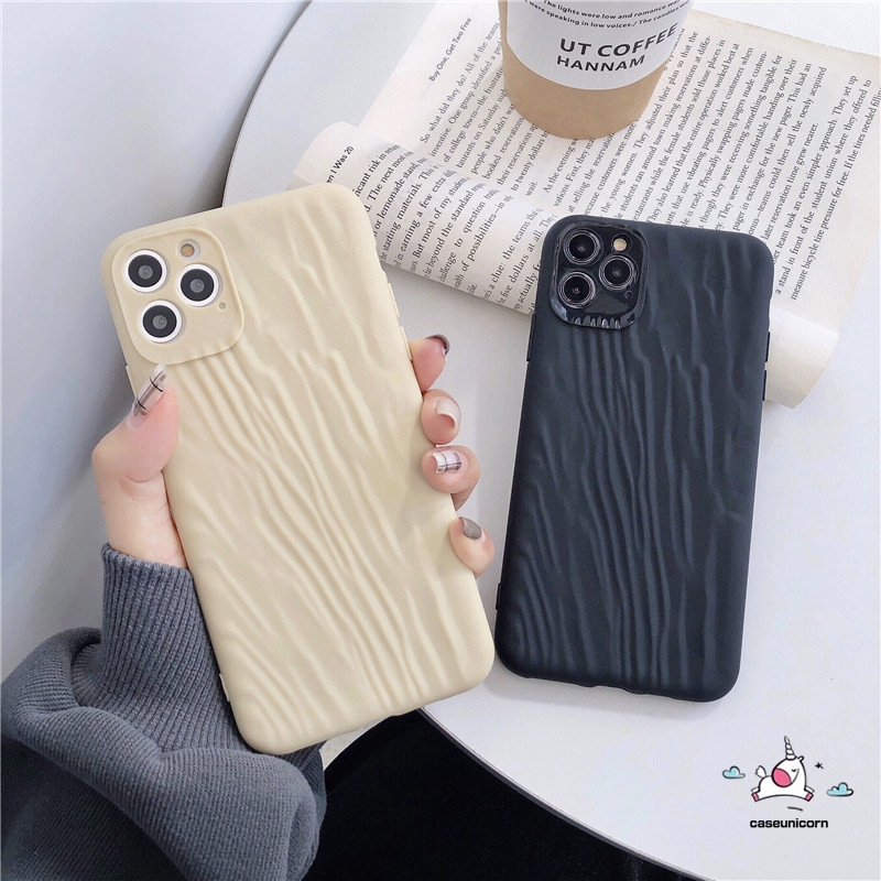 Ốp điện thoại mềm màu kẹo trơn kiểu sọc cho iPhone 11 Pro Max 6s 6 7 8 Plus X XR XS MAX | BigBuy360 - bigbuy360.vn