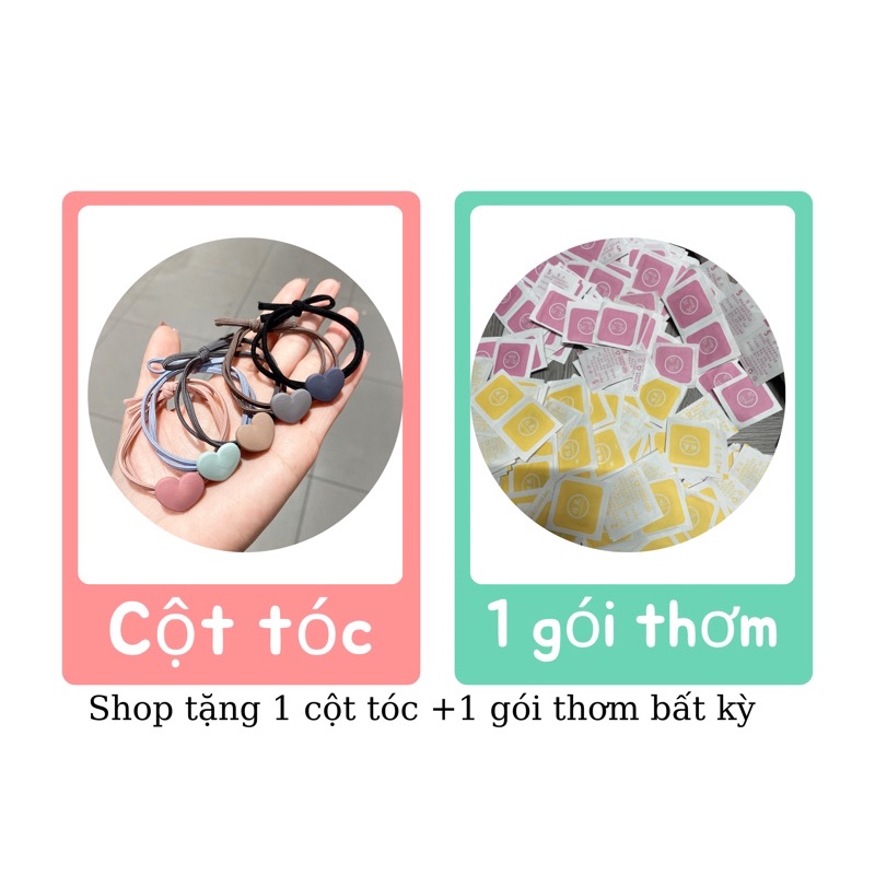 Chun cột tóc tim -Có sẵn