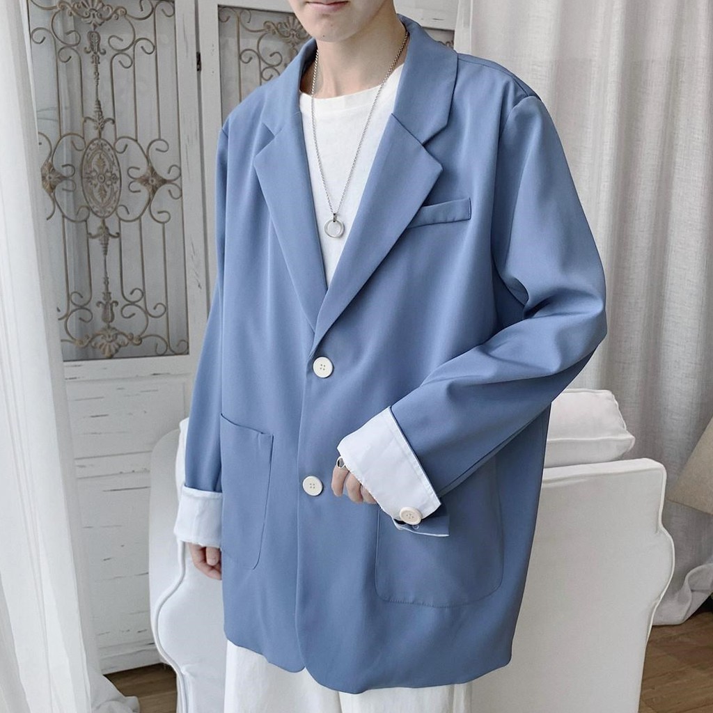 Áo khoác vest phong cách Hàn Quốc thiết kế sang trọng cho nam và nữ fashion bigsize blazer áo unisex coat