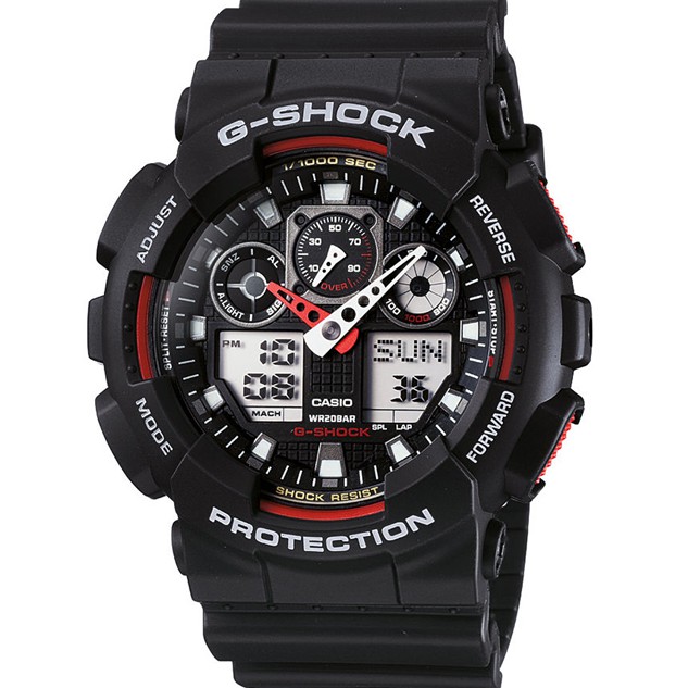 Đồng Hồ Nam Casio G-Shock GA-100-1A4DR ( 55mm x 51.2mm )