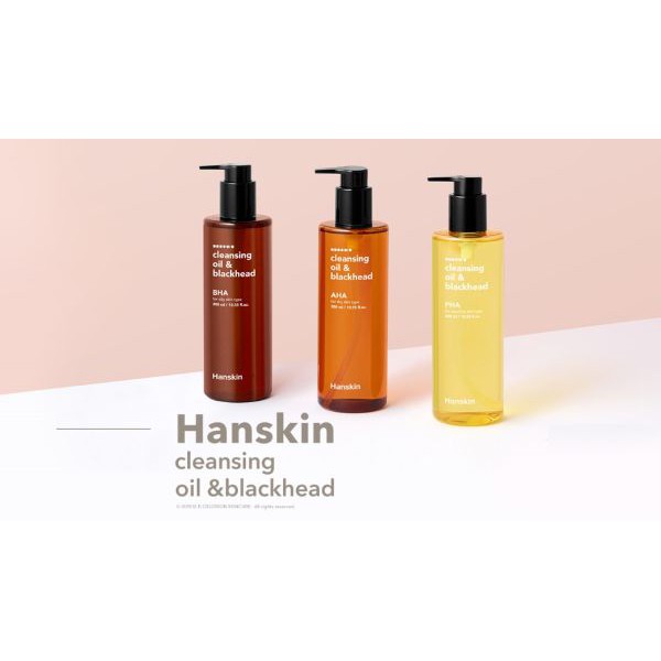 [SAMPLE] Gói Dầu Tẩy Trang Chứa BHA/AHA Hanskin Cleansing Oil &amp; Blackhead 9ml