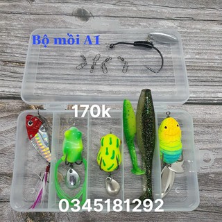 🍁🍁một số bộ mồi siêu chuyên lóc , chẽm , măng , rô phi , ... siêu nhậy