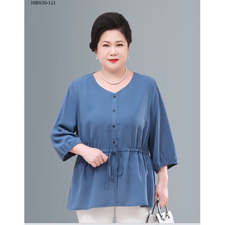 Áo kiểu dành cho người lớn tuổi 50-120kg (Weighty Look) - BS30-121