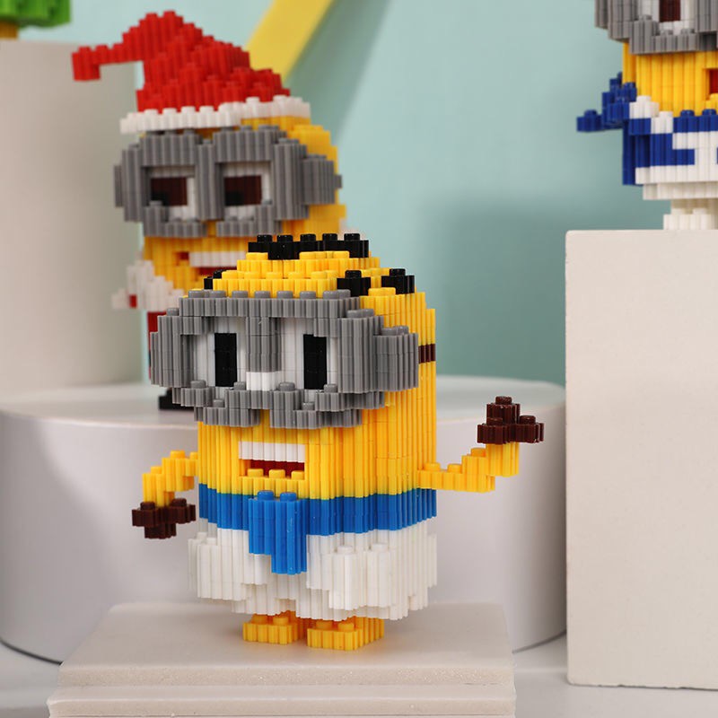 Bộ mô hình lego hoạt hình Minions tự lắp ráp