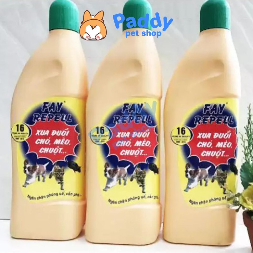 Dung Dịch Ngăn Chặn Chó Mèo Vệ Sinh Bậy &amp; Cắn Phá Fay Repell