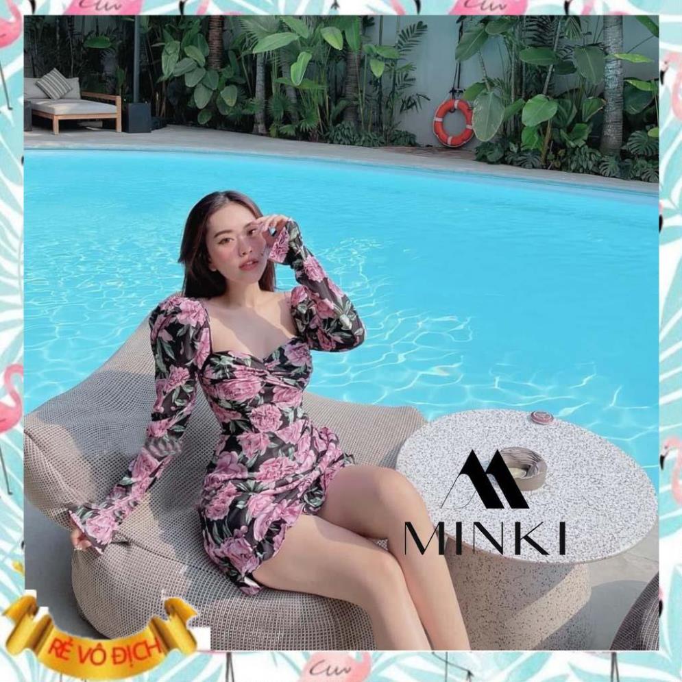 ĐẦM HOA HỒNG BODY NHÚN - CHẤT LIỆU VOAN COTTON NHẬP KHẨU - MÀU HOA HỒNG/ HOA VÀNG - HÀNG THIẾT KẾ _MÃ_EX