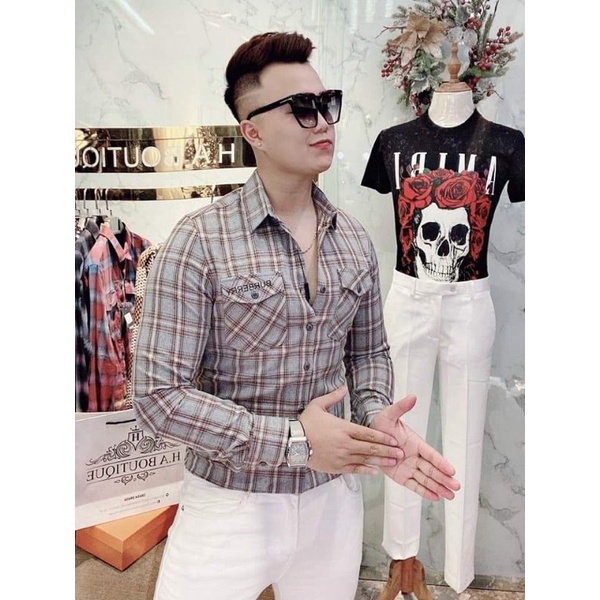 áo sơ mi nam cao cấp dáng công sở cho nam