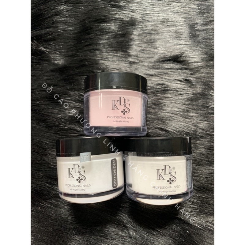 Bột nhúng KDS , bột trong , trắng , hồng làm nail
