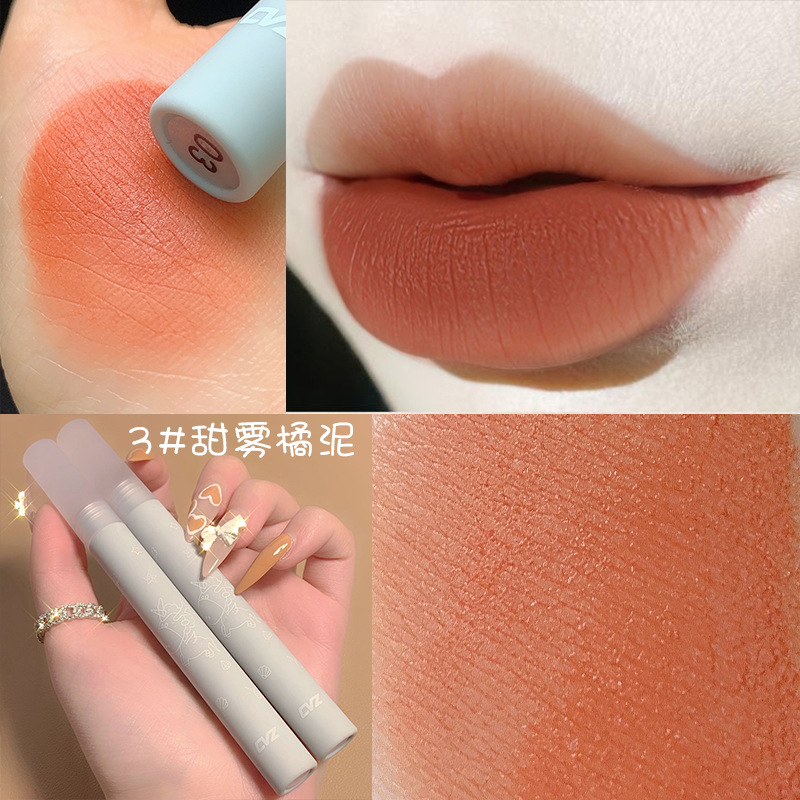 (hàng Mới Về) Son Lì Mềm Mịn Lâu Trôi Không Phai Màu Hình Que Kem Xinh Xắn | BigBuy360 - bigbuy360.vn