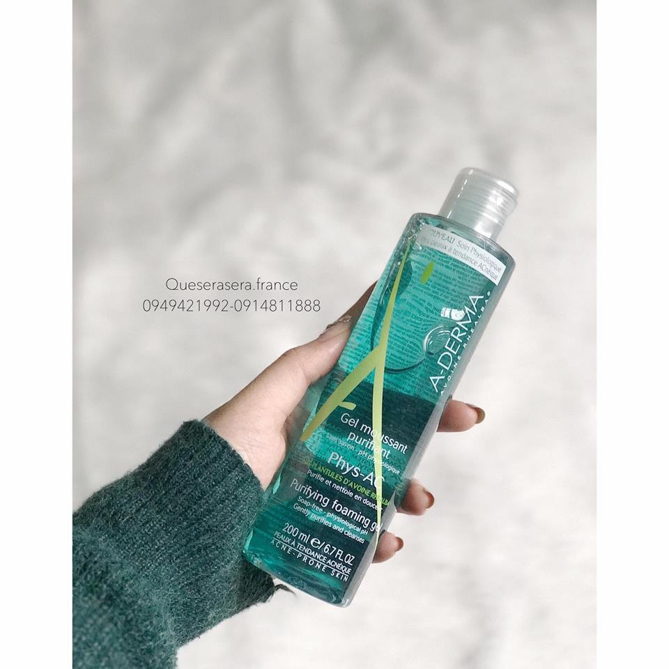 Sữa rửa mặt aderma dạng gel | BigBuy360 - bigbuy360.vn