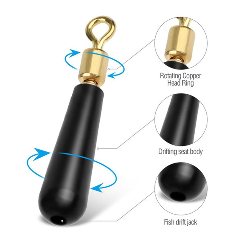 Set 10 Phao Câu Cá Bằng Cao Su