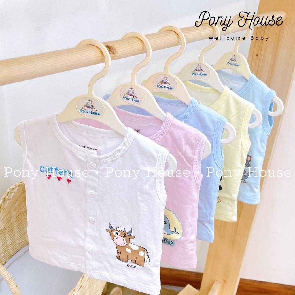 Áo Gile Carters Cotton 2 Lớp Cho Bé Trai Bé Gái Sơ Sinh