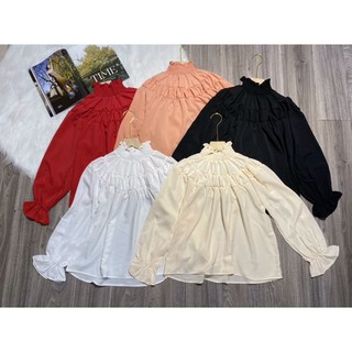 Áo Nhún Kín Cổ (<65kg) [FREESHIP]