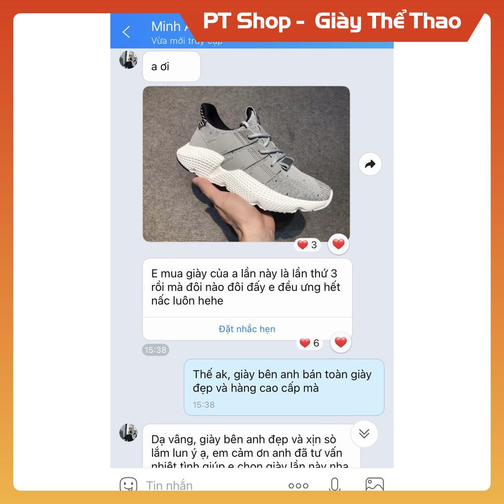 Giày prophere xám đen full bill box, Giầy Sneaker Pro ghi trắng xịn sò