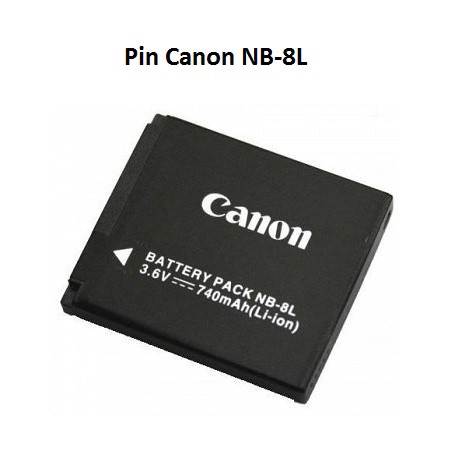 Pin Canon NB-8L dùng cho máy ảnh A3300 A3200 A3100 A3000 A2200