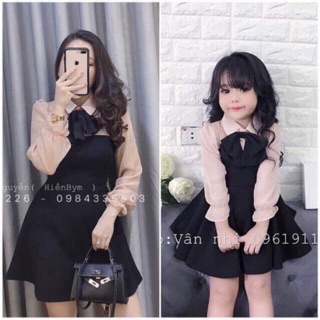 Combo váy đôi mẹ và bé gái