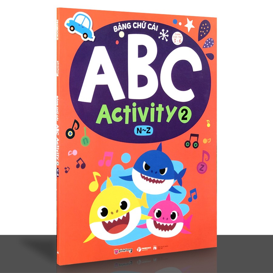 Sách - Bảng Chữ Cái ABC - Activity 2(N-Z) - (Dành cho trẻ 3-6 tuổi)