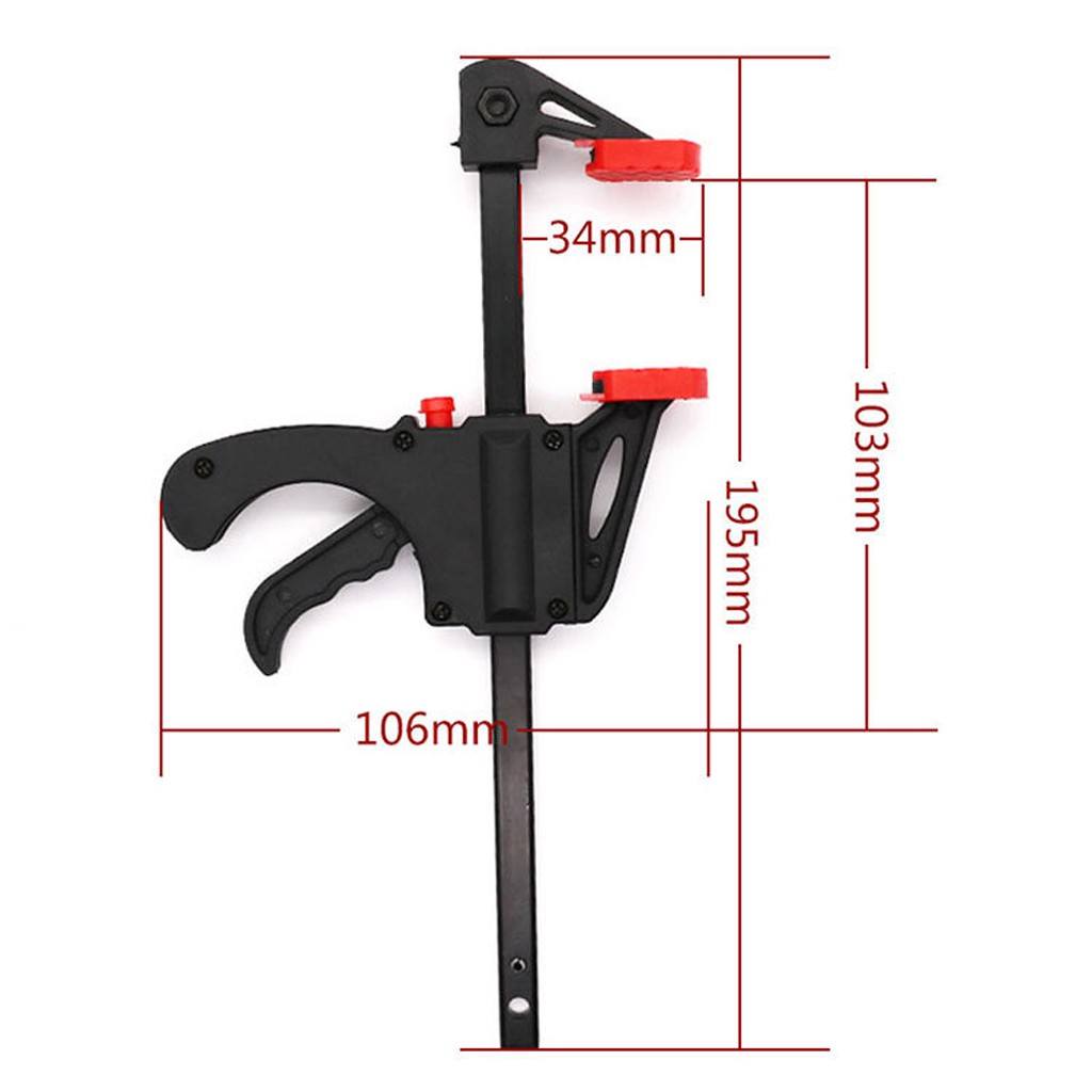 Kẹp Gỗ Màu Sắc Ngẫu Nhiên Chuyên Dụng Làm Mộc