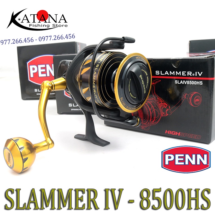 Máy Câu Bạo Lực - PENN SLAMMER IV HS - new 2021