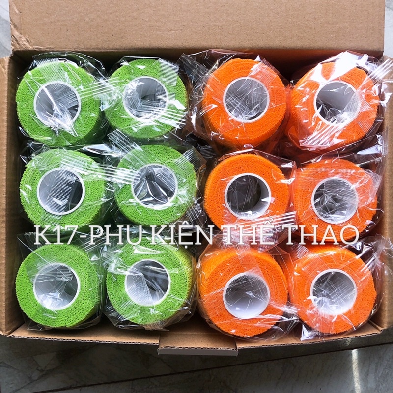 Băng keo thể thao cao su non, băng cuốn vải co giãn hỗ trợ vận động, phòng tránh chấn thương