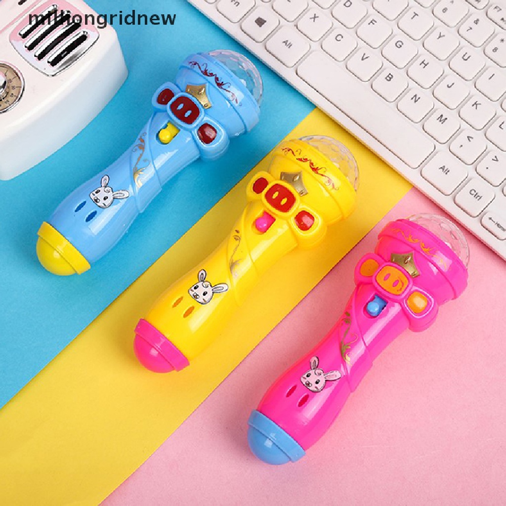 Micro Đồ Chơi Không Dây Mini Có Đèn Phát Nhạc Dễ Thương Cho Bé