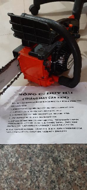 Máy cưa xích tanaka 3350 hàng bãi nội địa nhật
