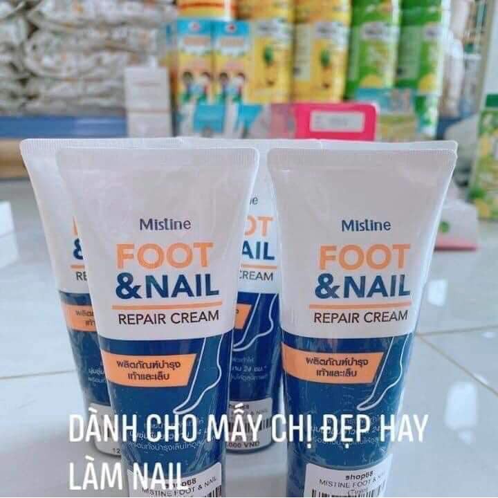 KEM CHĂM SÓC DA CHÂN VÀ MÓNG TAY MISTINE FOOT &amp; NAIL THÁI LAN CHÍNH HÃNG - 7657