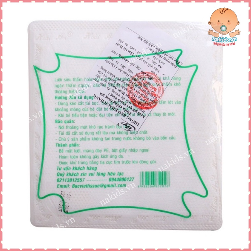 Lót Phân Xu Hoài An Hàng Loại 1, Miếng Lót Phân Su Cho Bé Sơ Sinh