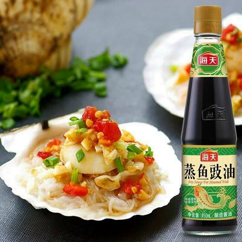 Xì Dầu Hấp Cá Hải Thiên chai nhỏ 450ml