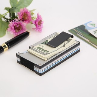 ♠♠Stainless Steel Metal Credit Card Clips Wallet Money Clip Cash Clamp Holder♠♠