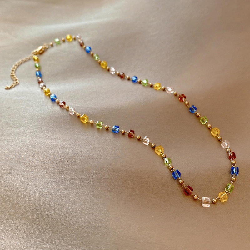 Vòng Cổ Choker Đính Đá Pha Lê 2022 Màu Sắc Thời Trang Sang Trọng Cho Nữ