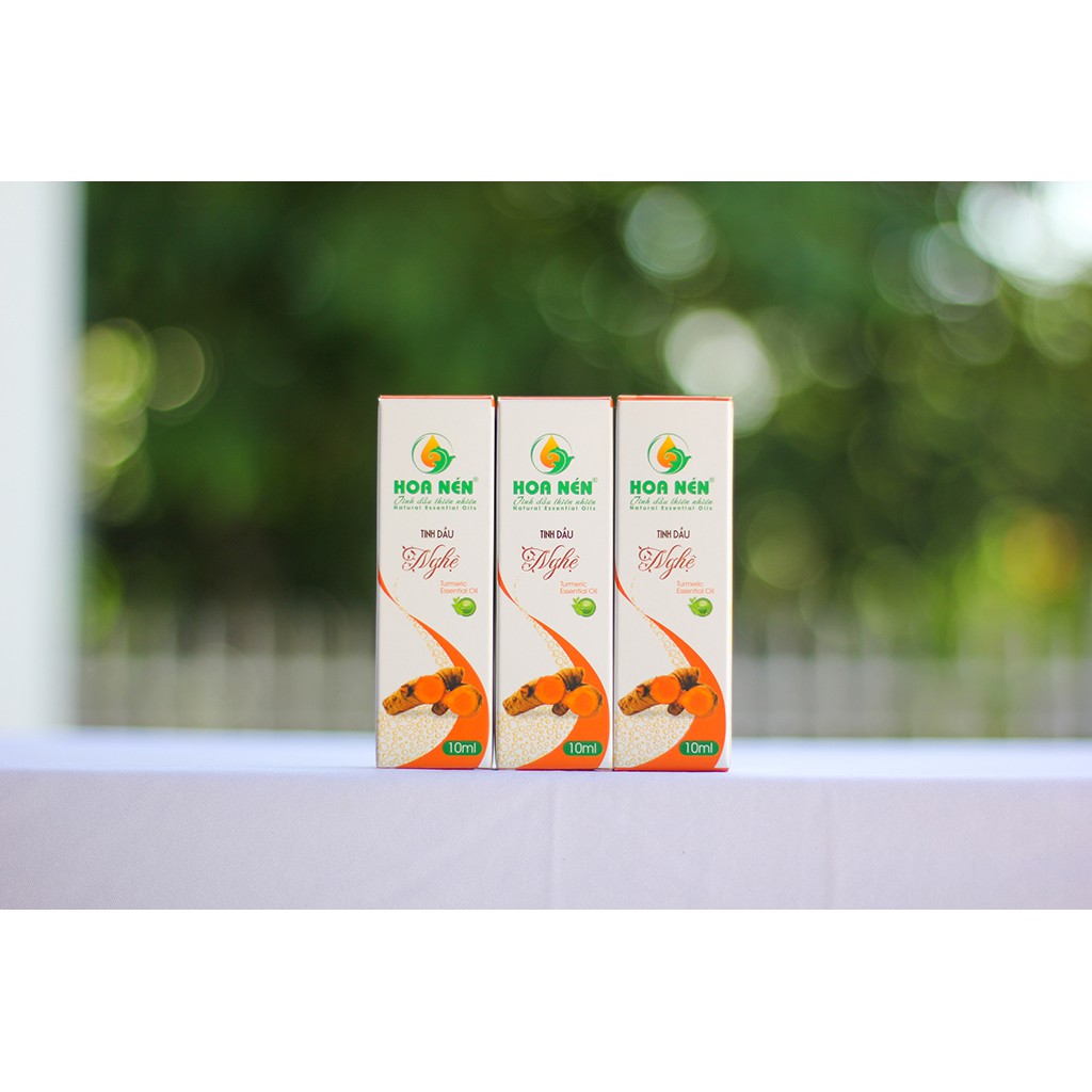Tinh dầu Nghệ - Hoa Nén - Khử mùi, mờ sẹo, dưỡng trắng da - 10ml