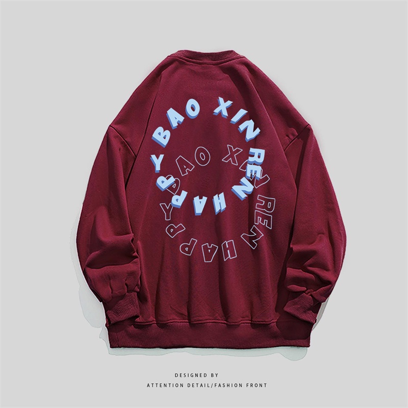 NRVP Áo Thun Nữ Dài Tay Dáng Rộng In Hình Phong Cách Hàn Quốc Mới