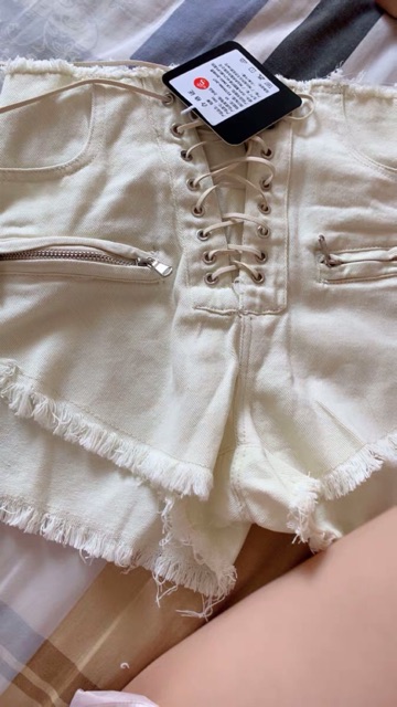 SET ÁO LEN QUẦN SHORT NỮ ULZZANG 🌼