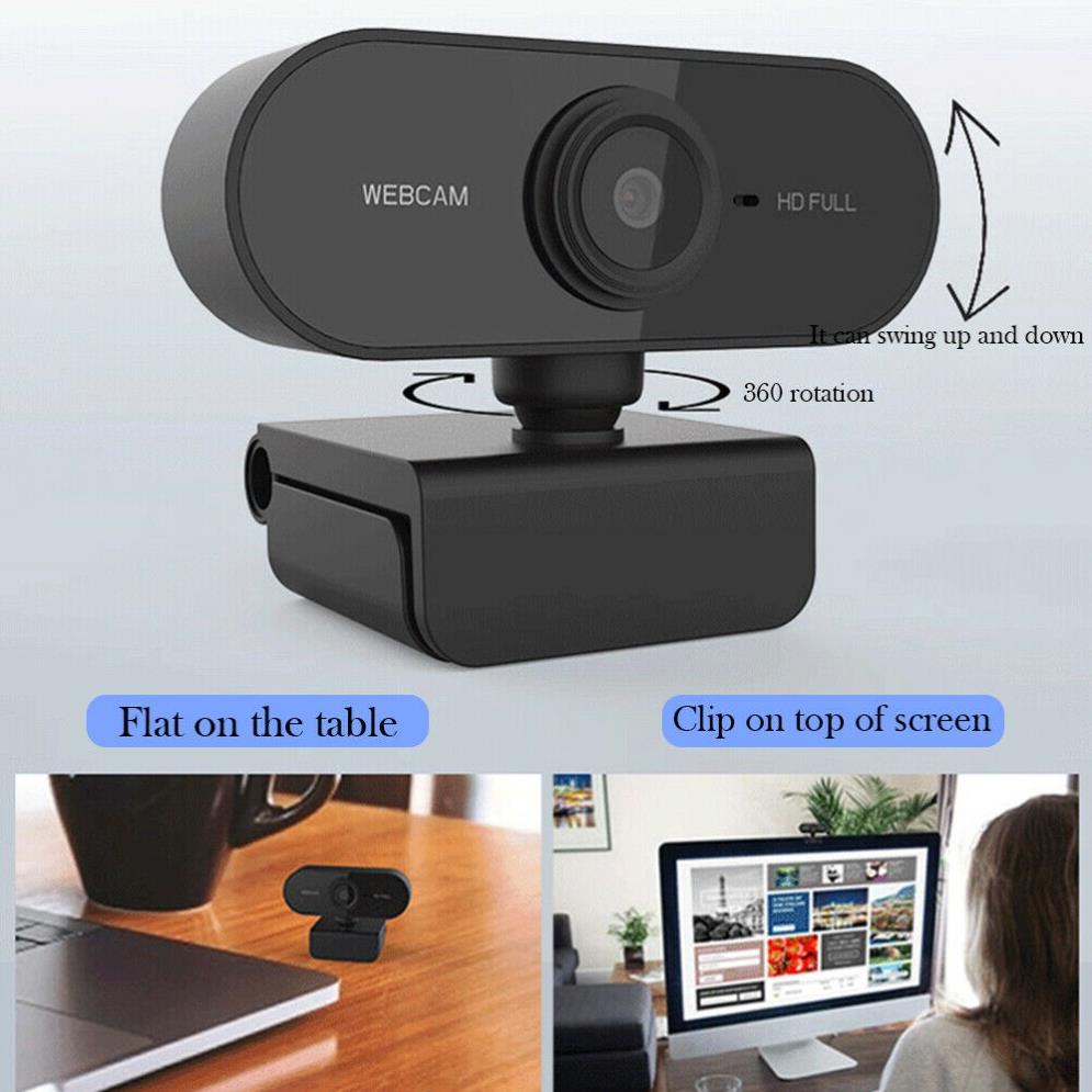 Webcam YOOSEE YS13  Máy Tính Có Mic FHD 1080P, Hỗ Trợ Học Online, Họp Trực Tuyến, Gọi Video Hình Ảnh Siêu Nét