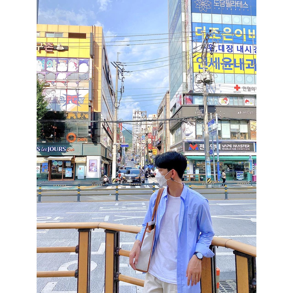 Áo sơ mi dài tay cổ bẻ thương hiệu 360 Boutique chất liệu vải sợi tre bamboo thoáng mát chống tia UV - STDTK304